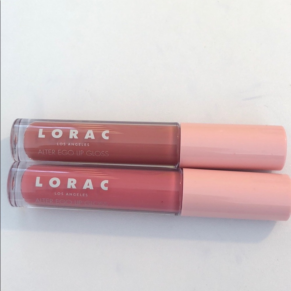 2 LORAC unopened lipglosses